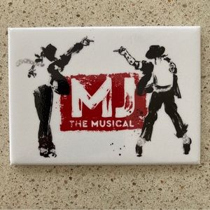 MJ the Musical Michael Jackson Magnet Broadway 2023 New Excellent Condition
